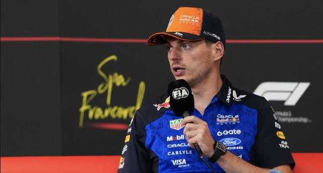 Max Verstappen dalam sesi Press Conference Jelang F1 GP Belgia (Formula1.com)